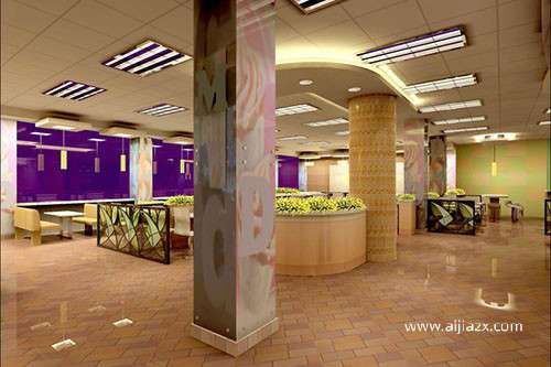 在鄭州開一家快餐店，快餐店怎樣裝修設(shè)計(jì)