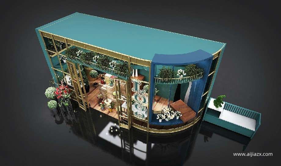 　　鄭州花店裝修設(shè)計攻略，人氣花店如何裝修打造
