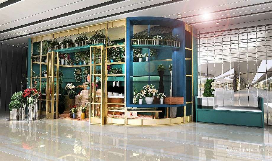 　　鄭州花店裝修設(shè)計攻略，人氣花店如何裝修打造
