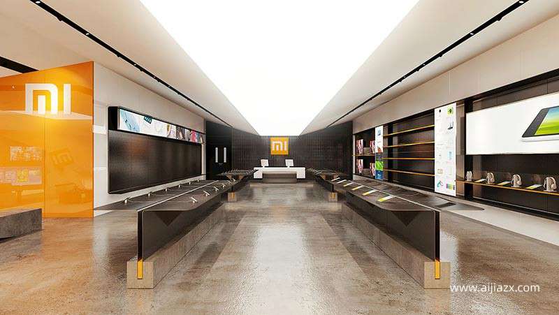 鄭州小米手機(jī)店設(shè)計(jì)，小米手機(jī)店裝修設(shè)計(jì)特點(diǎn)