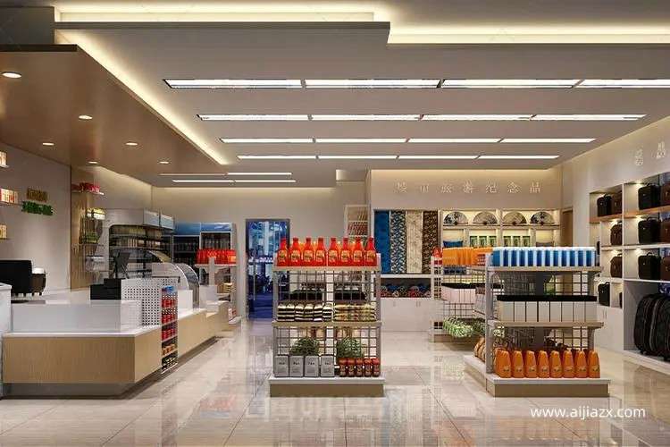 鄭州便利店裝修設(shè)計方案，多元化體驗的便利店設(shè)計