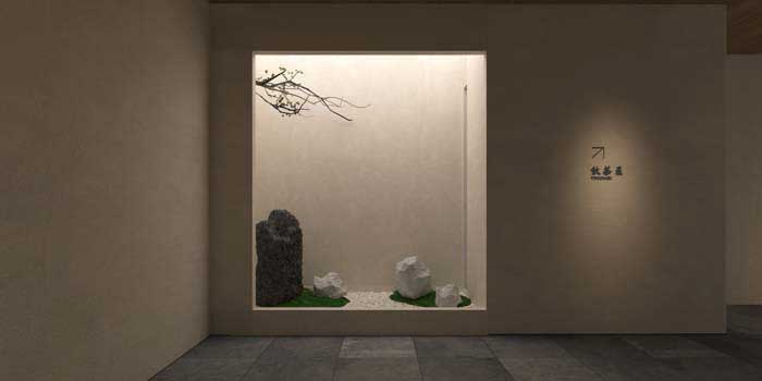 200平米洛陽(yáng)茶室裝修設(shè)計(jì)效果圖