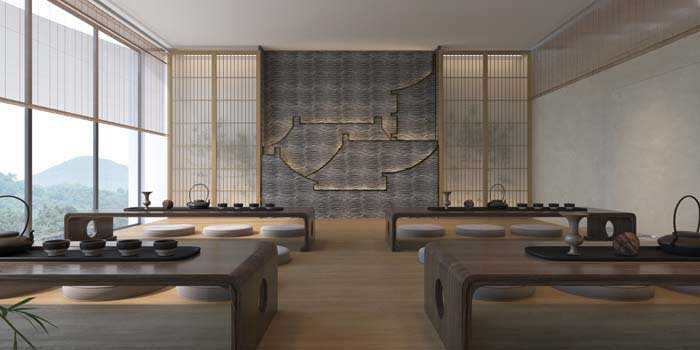 200平米洛陽(yáng)茶室裝修設(shè)計(jì)效果圖