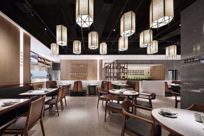 550平米鄭州中餐廳設(shè)計裝修效果圖