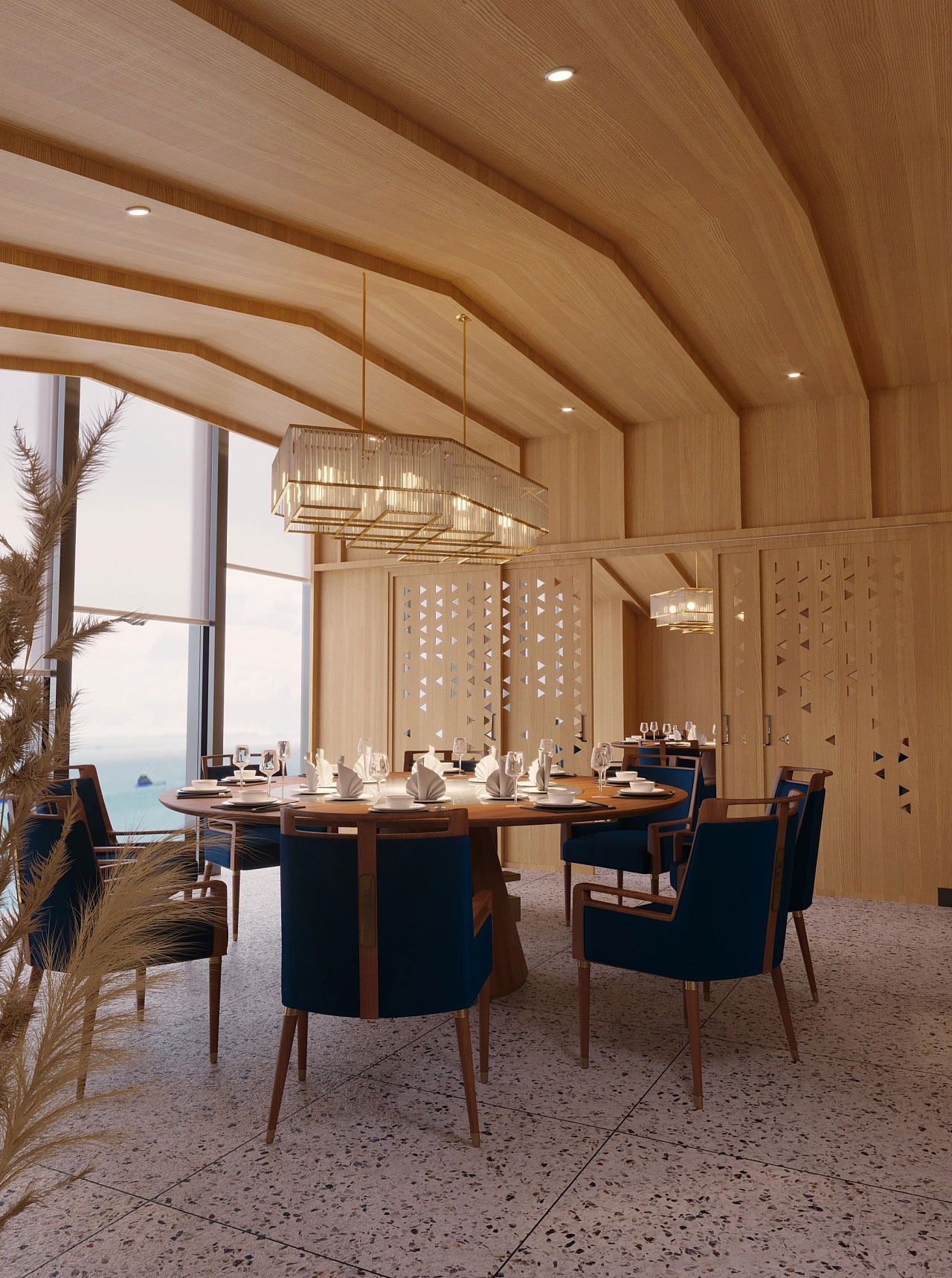 鄭州企業(yè)員工餐廳設(shè)計效果圖