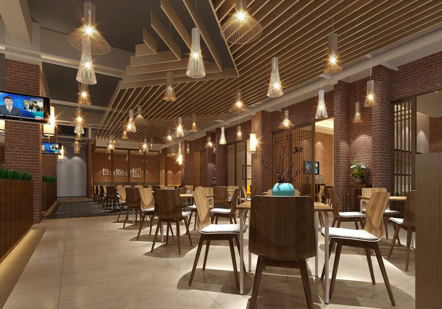 開封學(xué)校食堂設(shè)計(jì)-學(xué)校食堂裝修設(shè)計(jì)效果圖