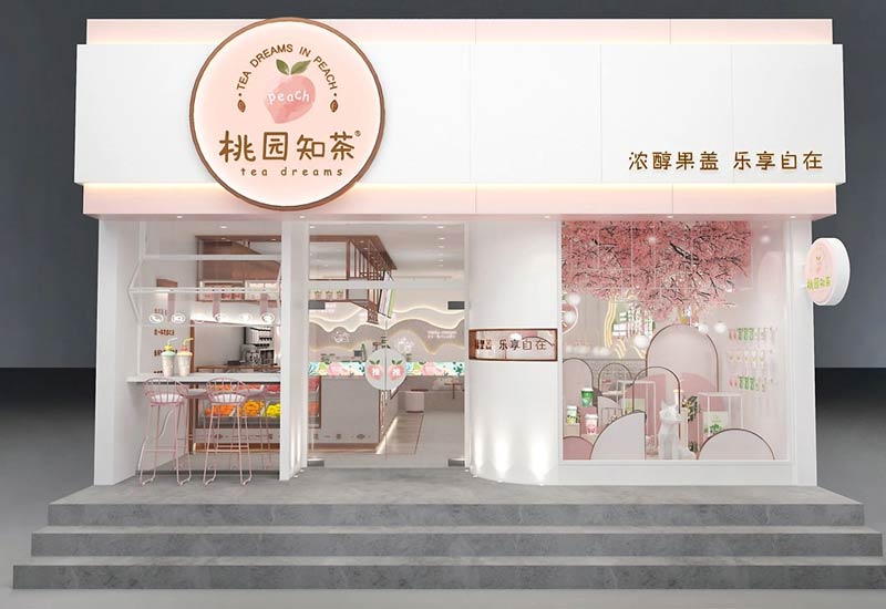 鄭州奶茶店設(shè)計(jì)：時尚與傳統(tǒng)的茶飲文化交匯