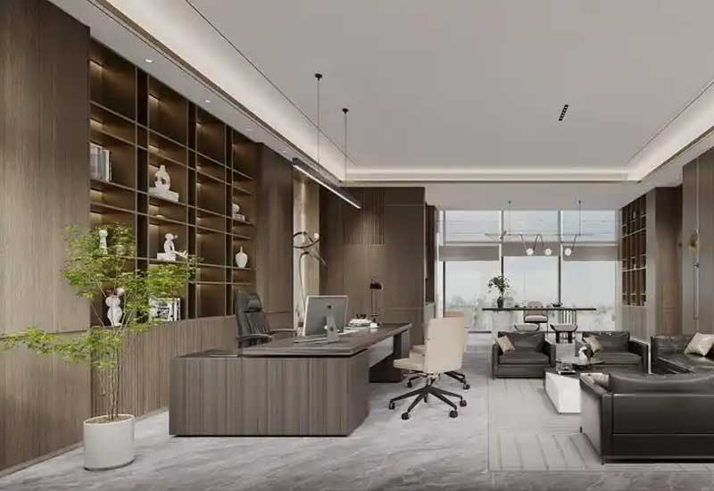 鄭州財(cái)務(wù)公司裝修如何提升保密性？霧化玻璃+隔音氈