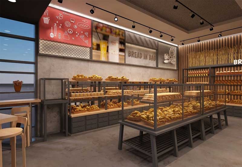 鄭州烘焙店裝修預算:80㎡面包店硬裝費用清單