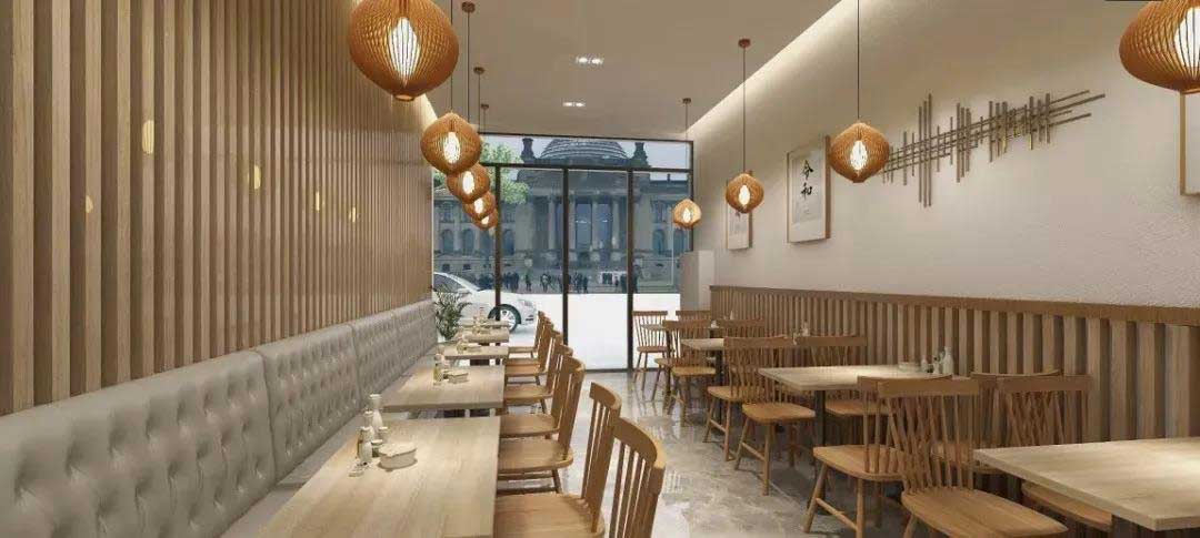 85平方面館裝修設(shè)計效果圖