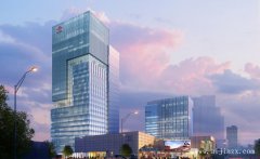 最新的辦公大樓外觀(guān)裝修效果圖