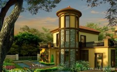 端莊風(fēng)華的質(zhì)樸浪漫歐式風(fēng)格別墅外觀(guān)裝修效果