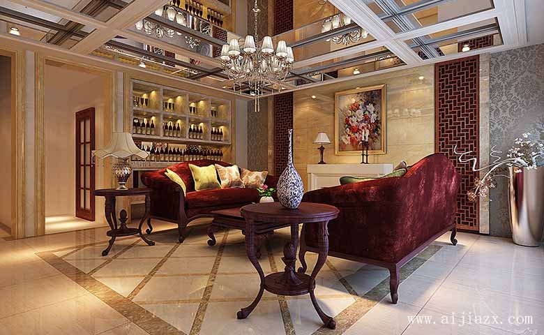 奢華的簡(jiǎn)歐風(fēng)格別墅裝修效果圖